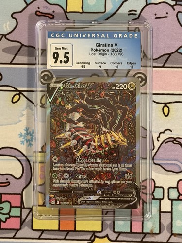 Giratina V graded CGC 9.5 for sale on eBay