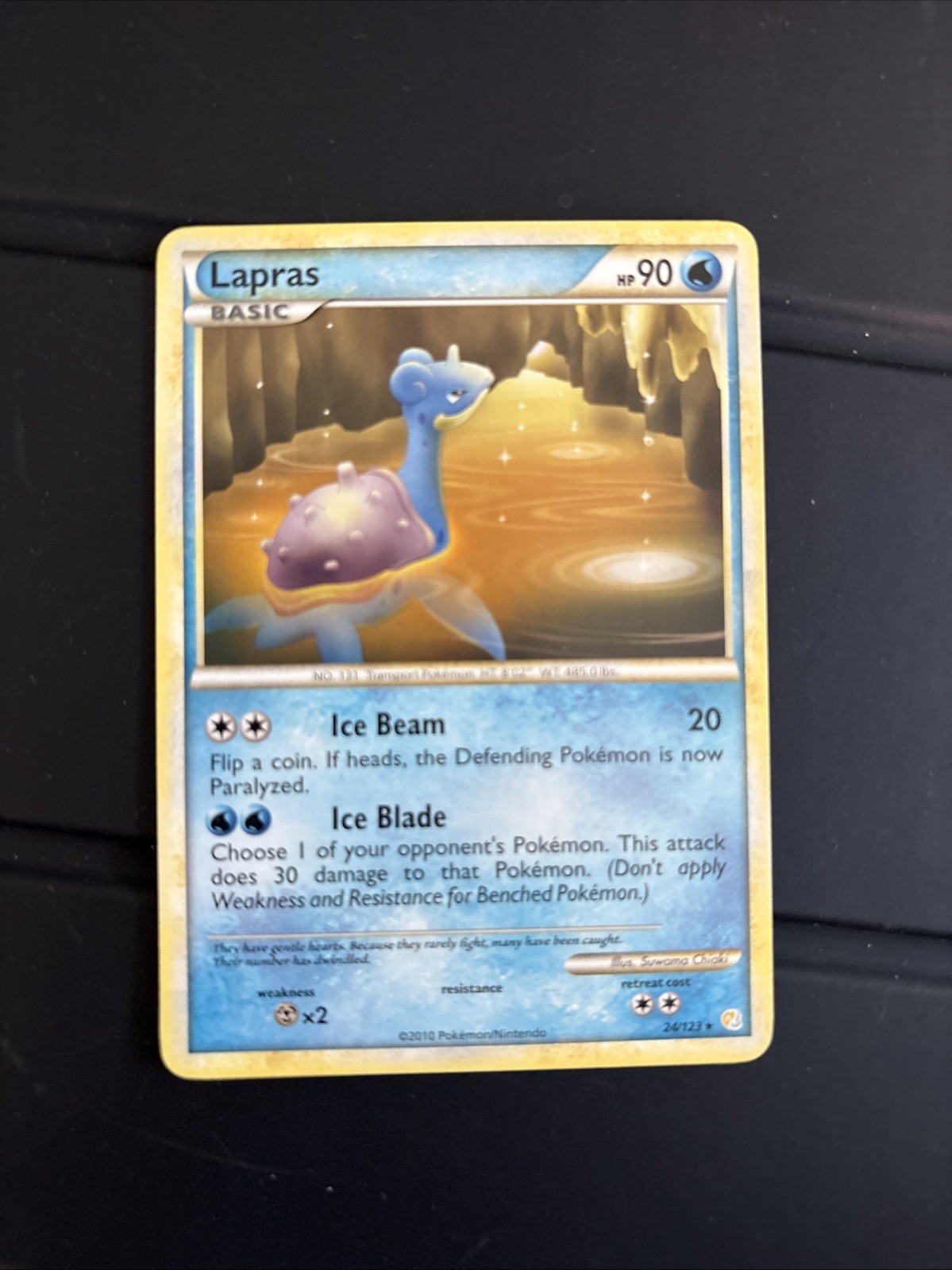 Lapras 24/123 Heartgold & Soulsilver Regular