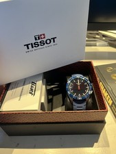 TISSOT T-Touch Solar Connect Sport Titanium Watch with box 