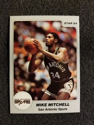 1983-84 Star Mike Mitchell CORRECT VERSION (but still ERROR) card # 248