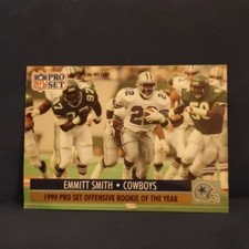 1991 Pro Set - Award Winner Emmitt Smith #1 Offensive ROY