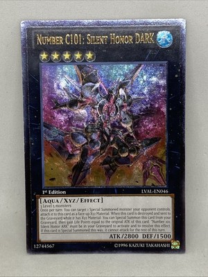 Number C101: Silent Honor DARK (UTR) LVAL-EN046 Legacy of the Valiant 1st