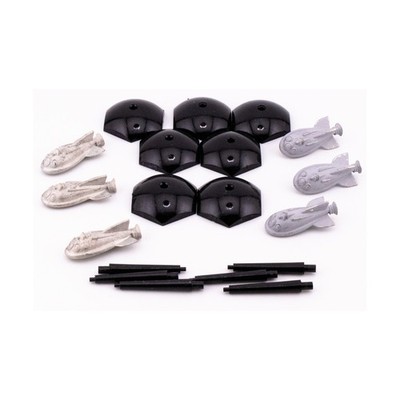 Hydra Sci-Fi Mini 1:300 Valkeeri Class I Rockets #2 NM