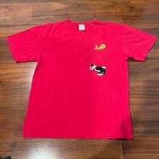 Vintage Warner Bros Studio Store Looney Tunes Tweety Sylvester Pocket T-Shirt S