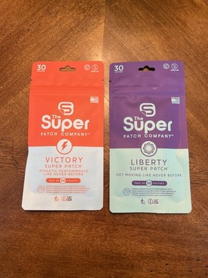 The Super Patch Company:The Liberty Patch & The Victory Patch Pack of 30 Patches