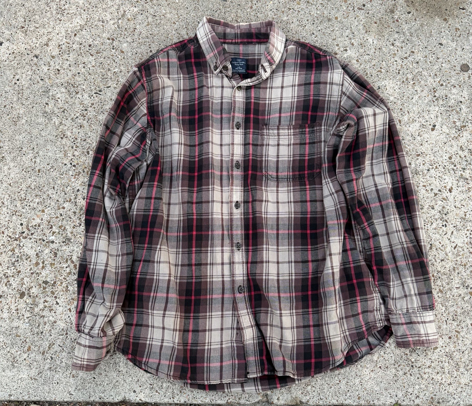 Flannel Bundle Size Large (5) Button Ups - image 7