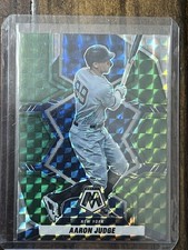 Panini Mosaic 2022 Aaron Judge Green Mosaic Prizm #172 Yankees MLB Baseball Card