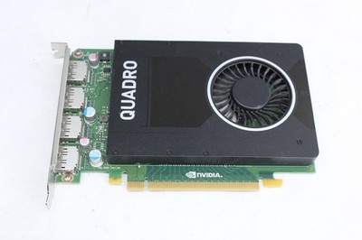 Nvidia Quadro M2000 |  4 GB GDDR5, 4x  DisplayPort 1.2,  PCI Express 3.0 x16