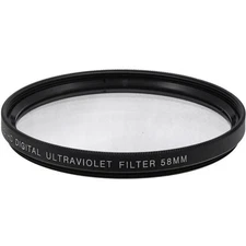 58mm Digital UV Filter for Canon EOS Rebel T8i T7i T6i T5i T4i T7 T6s T6 T5 T4