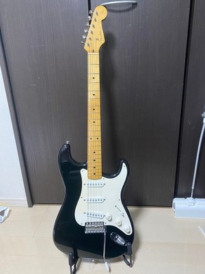 Fender Japan ST-57 Stratocaster MIJ 1985 1986 Fujigen F-Serial Maple Neck Black