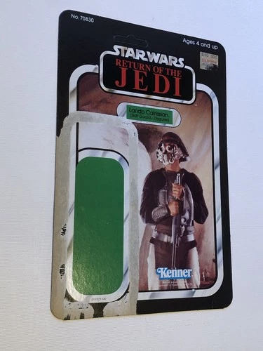 CARDBACK ONLY for 1980 Vintage Star Wars LANDO CALRISSIAN SKIFF GUARD 65 BACK