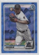 2020 Bowman Chrome Sapphire Edition Jazz Chisholm #BCP-72 0z6