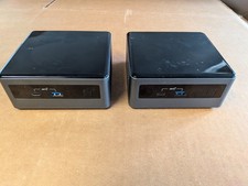 Lotto di 2 Intel NUC 10 Intel Core i5-10210U NUC10i5FNHN NO SSD/RAM/adattatore di alimentazione