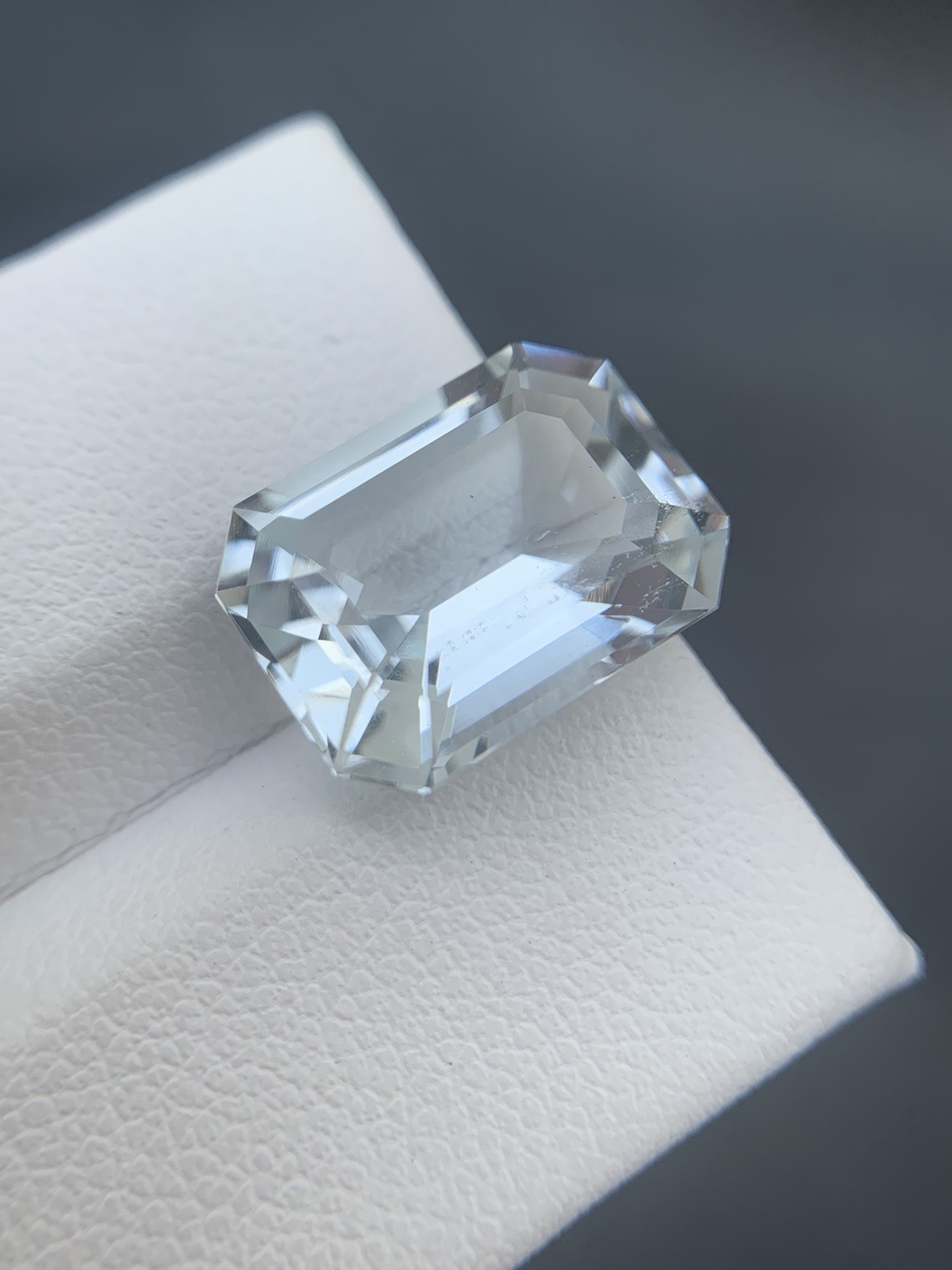 7.05 Carat Natural Aquamarine Gemstone Fancy Cut From skardu Pakistan