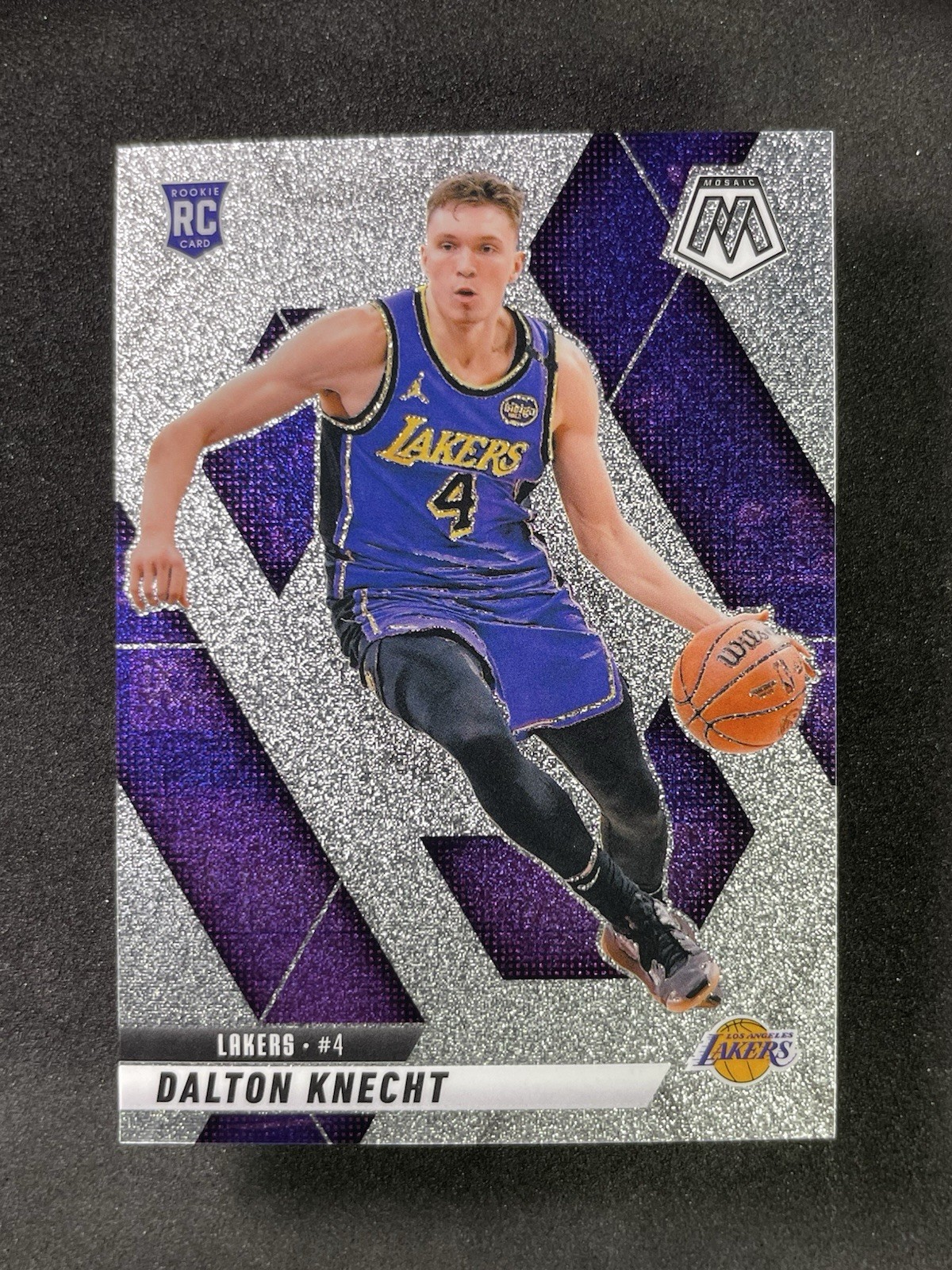 2024-25 Panini Mosaic #238 Dalton Knecht Glitter (RC)