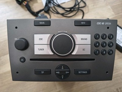 Opel Radio CDC 40 OPERA USB Freisprecheinrichtung Bluetooth AUX Vectra, Corsa