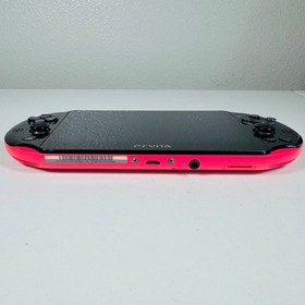 Sony PlayStation PS Vita Console PCH-2000 (Pink & Black) w/ Charger!