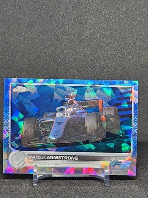 2022 Topps Chrome Sapphire Formula 1 - #136 Marcus Armstrong