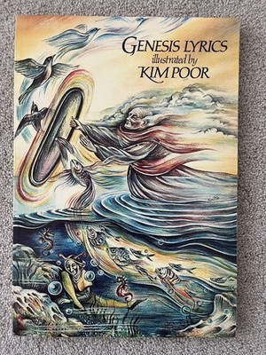 Genesis Lyrics Illustrated By Kim Poor softcover Sidgwick & Jackson  1979