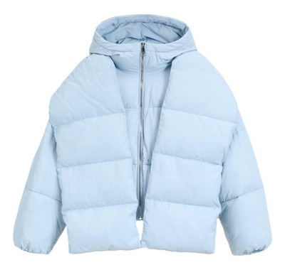 Boss Damen Jacke gefüttert wasserabweisend C Polala 50548028 Farbe Himmel