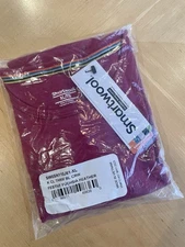 NEW! SMARTWOOL Youth Kid Thermal Merino Crew Base Layer Top—(XL: 13-14)—FUCHSIA