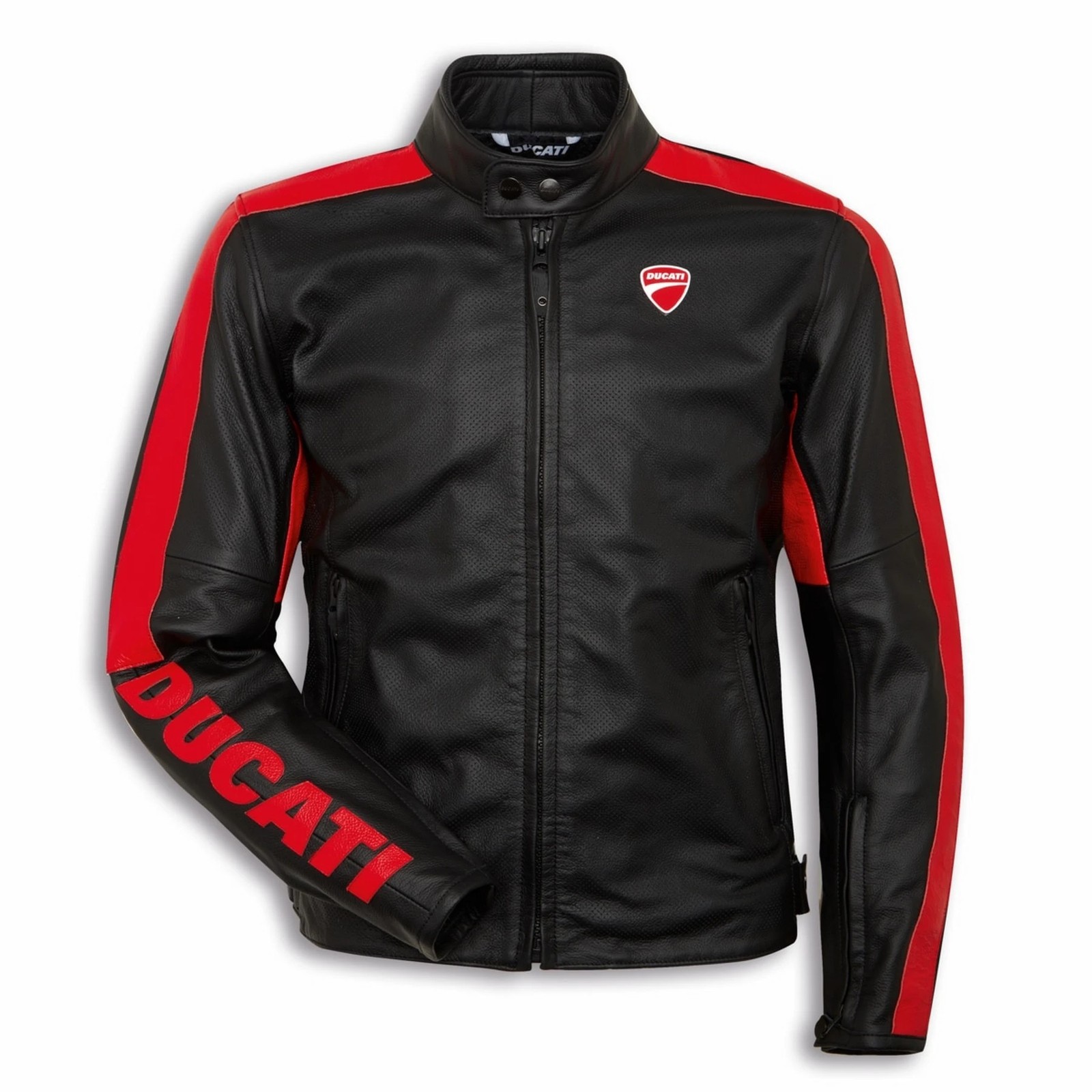 Giacca in Pelle da Uomo Originale Ducati Company C4 2.0 9810941 foto 2