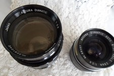 TWO Accura Diamatic - Camera Lenses Regular  Wide Angle UNTESTED