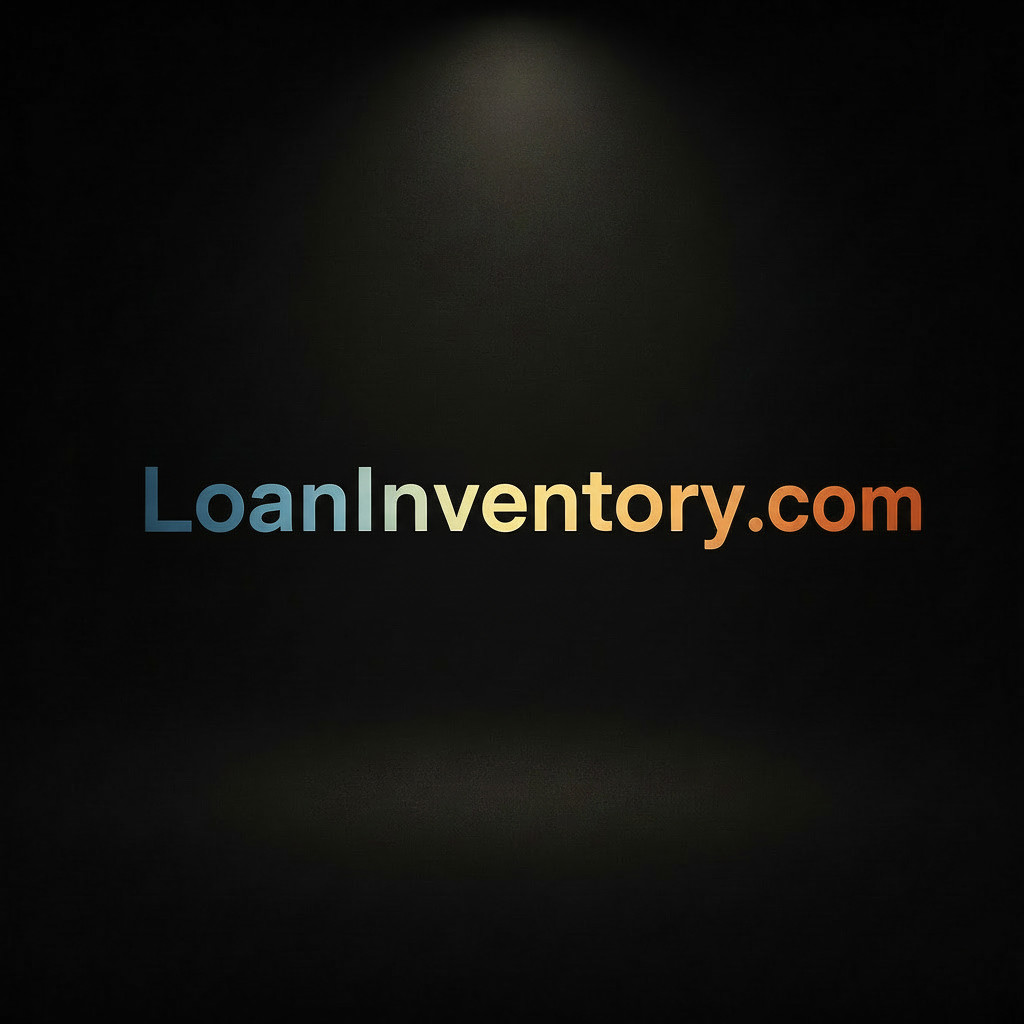 Loaninventory.com - Premium 2-Word .Com Domain Name Loans Lending Finance