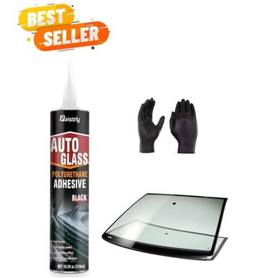Windshield Sealant Black 310ml, Fast Cure Windshield Adhesive, High Strength ...