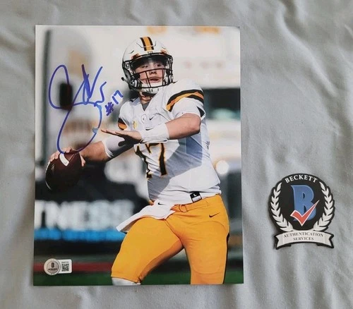 Josh Allen signed autographed Wyoming 8x10 photo Beckett BAS COA #BV81516 Bills