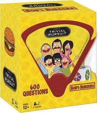 USAOPOLY Trivial Pursuit Bob's Burgers (Quickplay Edition) | Trivia Game Questio