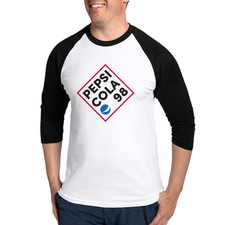 CafePress Pepsi Varsity Cola Baseball Tee 164153936