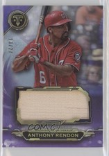 2019 Topps Triple Threads Single Jumbo Relics Amethyst 23/27 Anthony Rendon 8d2