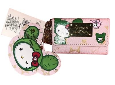 Tokidoki Hello Kitty Collaboration Cactus Key Case Rare Sanrio