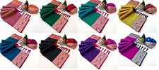 Presenting Party Wear Soft Silk Saree With Blouse For Women Girls