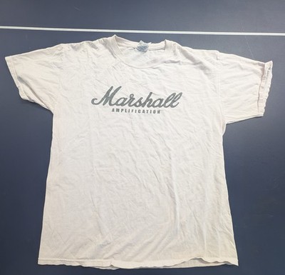 Marshall Amplification Vintage Logo T-Shirt Large White