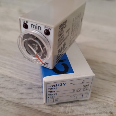 Omron H3Y-4- 5M 24vdc RS 340- 437 4PDT