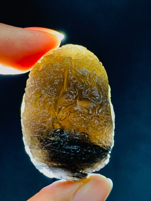 Saffordite Cintamani, Star Stone, Wishfufiling Stone,Tektite Manifest  52g