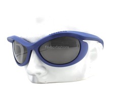 Burberry Sunglasses BE4428-U 4107/87 Matte Rubberized Deep Blue Dark Gray w/case