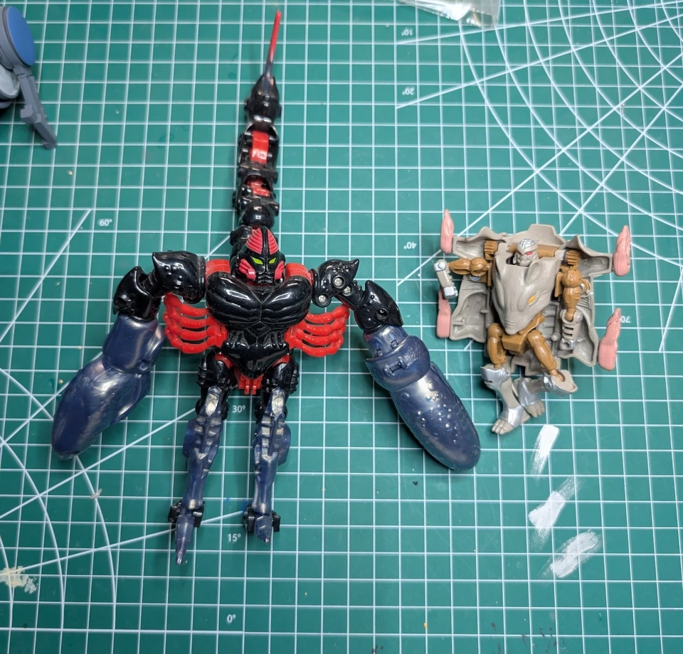 Vintage 1995 1997 Mixed Beast Wars Transformers Lot Of 3 Hasbro Read Parts? - Image 2 of 2