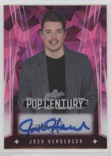 2025 Leaf Metal Pop Century Pink Crystals /8 Josh Henderson #BA-JH1 Auto 9cf