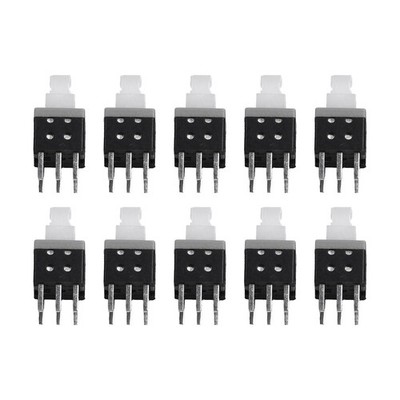 Push-Button-Schalter 50 Hz 6Pin Mikro Selbstsperrung 10pcs Zuverlässig