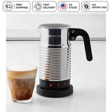 Nespresso Aeroccino 4 Electric Milk Frother Hot & Cold Dishwasher Safe