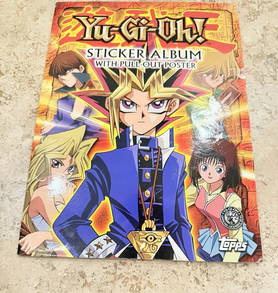 Yu-Gi-Oh! TOPPS Sticker Album - 2002 Konami ~50% Complete - Image 2 of 4