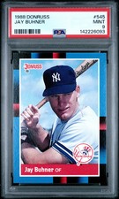 1988 Donruss Jay Buhner #545 PSA 9