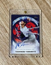 2025 Topps Tokyo Series Yoshinobu Yamamoto Auto /50 Dodgers Japan MVP Exclusive