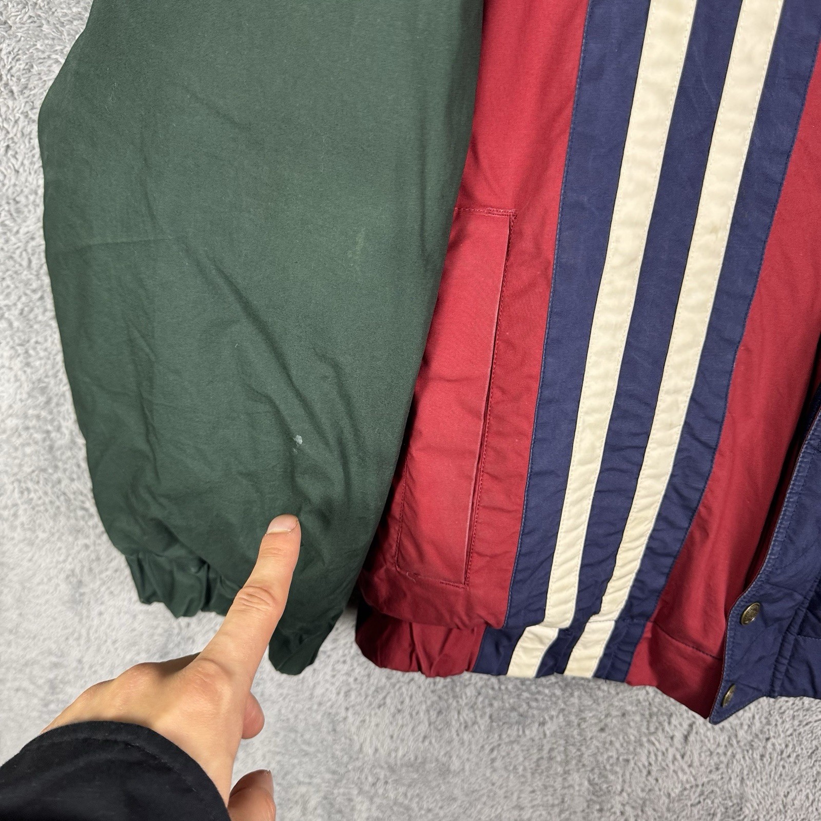 90s Vintage Tommy Hilfiger Men's Duck Down Puffer Jacket Hooded image 4
