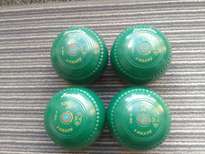 Henselite Lawn Bowls Set of 4 Size 2 Heavy MPN A1-053 Tiger 11