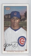 2002 206 Mini Black Piedmont Back Corey Patterson (White Jersey Portrait) 0a1