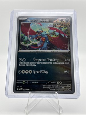 Roaring Moon 065/131 - Holo Rare - Prismatic Evolutions - Pokémon TCG - NM